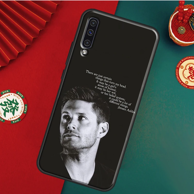 Actor Jensen Ackles For Samsung Galaxy A54 A34 A14 A53 A33 A13 A23 A73 A50 A51 A71 A12 A22 A32 A52 Phone Case