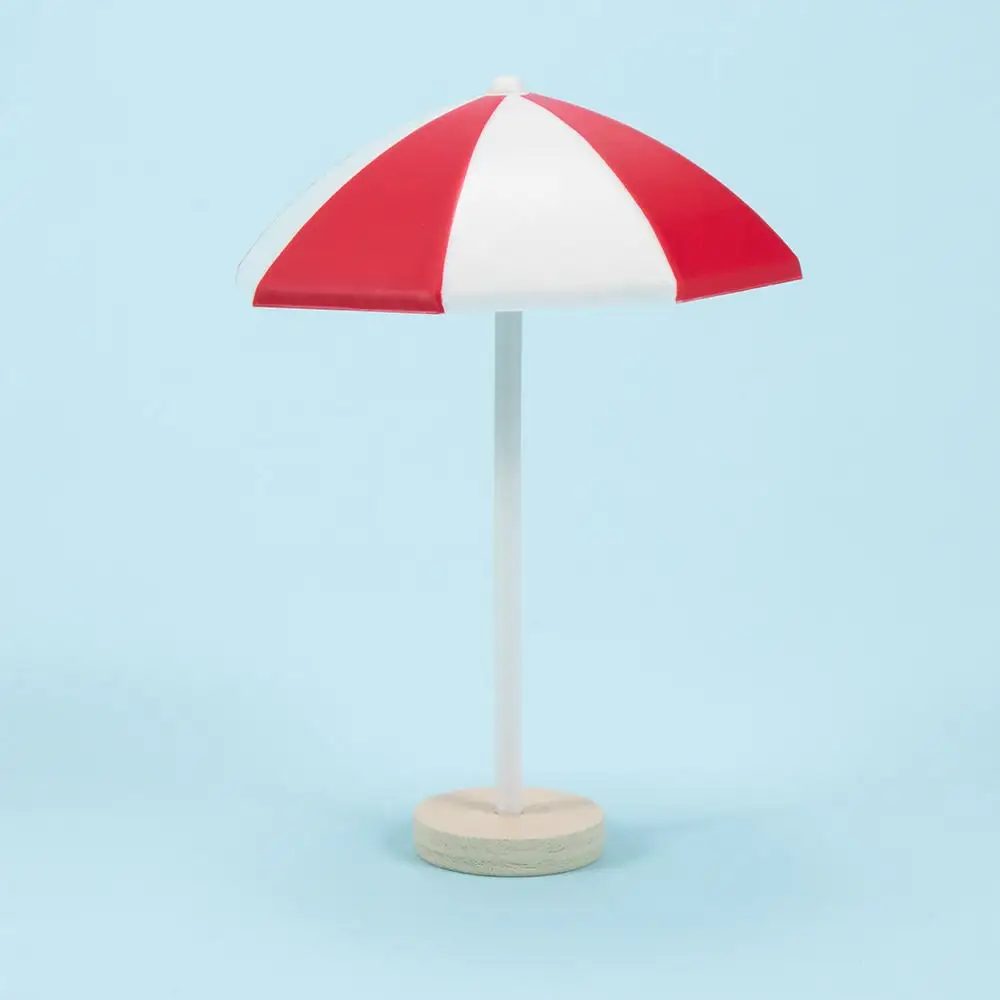 

Miniature Landscape PVC Bonsai Decor Fairy Garden Miniature Figurines Seascape Decoration Sun Umbrella Beach Micro Landscape