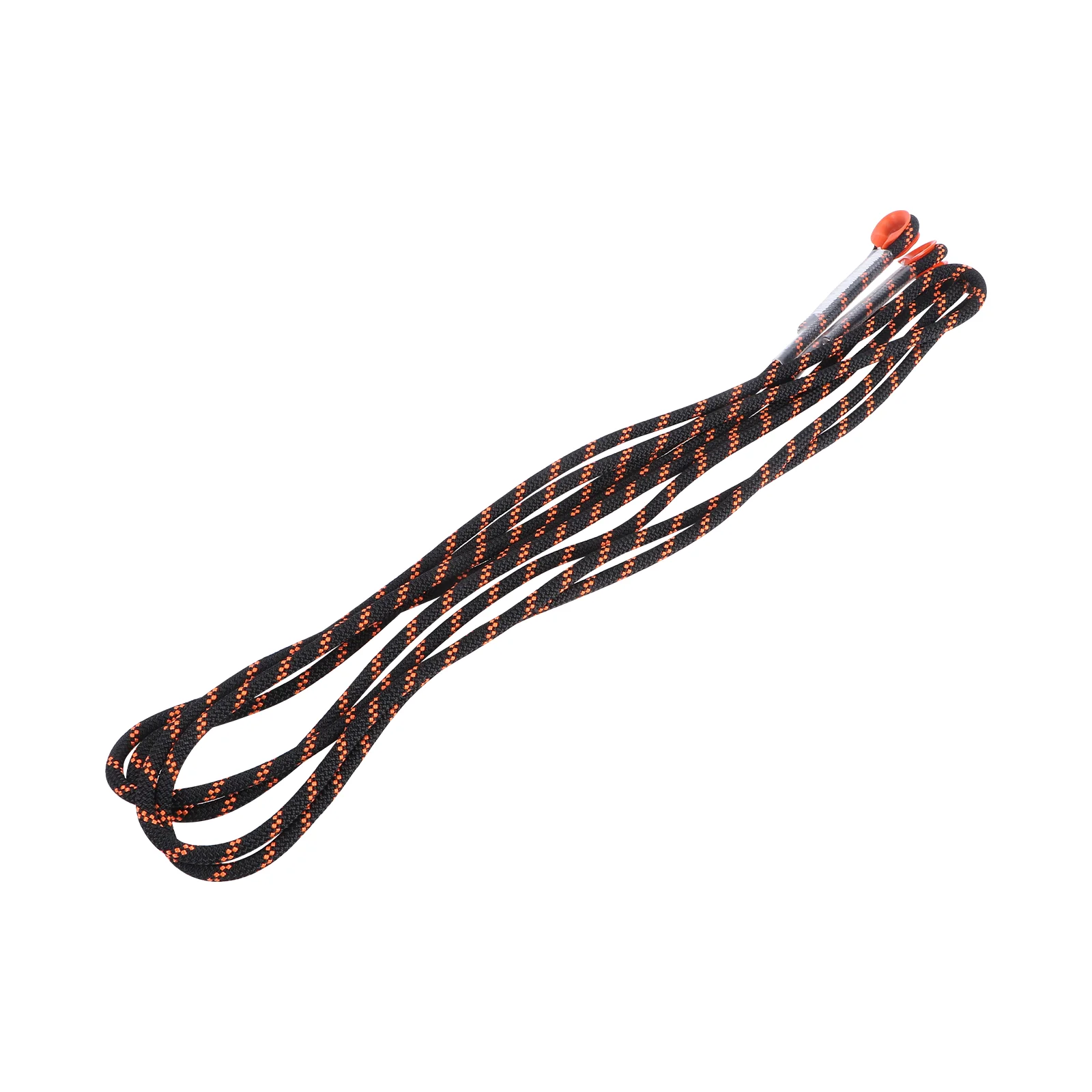 

1PC 8mm Thickness Tree Climbing Safety Sling Cord Rappelling Rope Equipment for Outdoor (Black and Orange, 5 Meter)