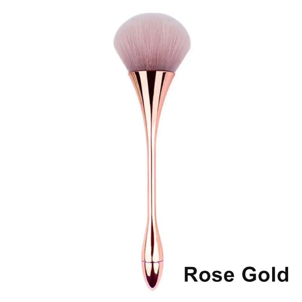 Single Large Makeup Brushes Foundation Highlighter Blush Powder Eyeshadow Blush Blending Fiber Wool Soft Beauty Make Up Tools