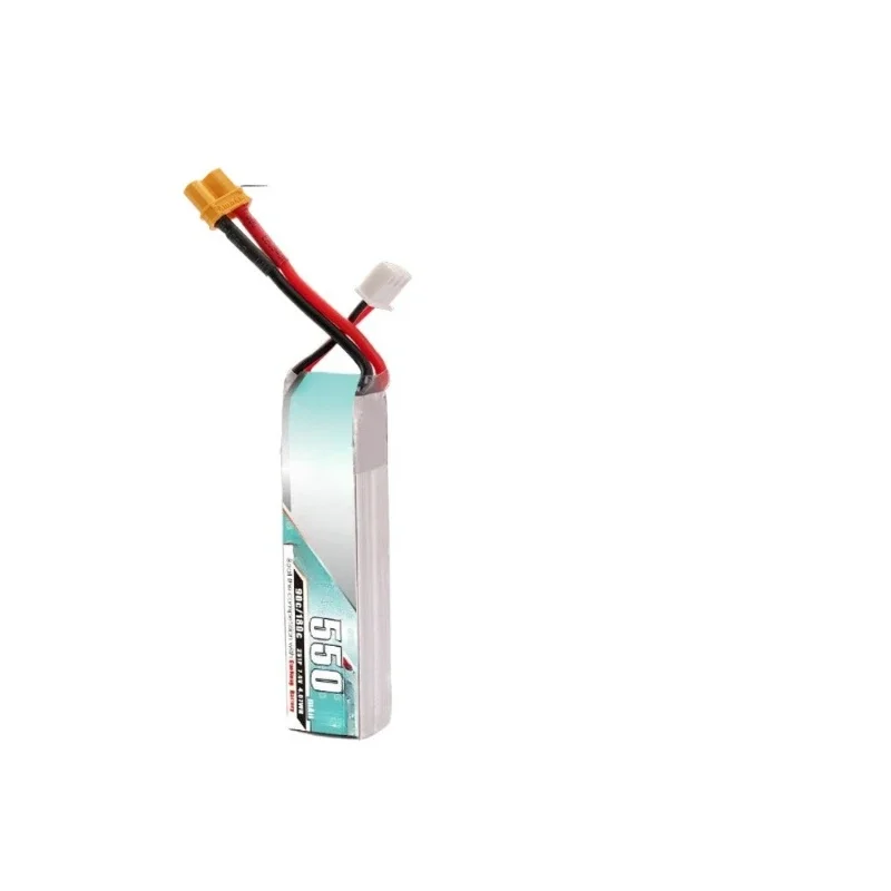 550mAh 2S1P 7.4V LiPo 90C Per Mini FPV Modello di Aereo Drone Modello di Controllo Remoto Batteria Al Litio Modello di Auto RC Giocattolo Cellulare
