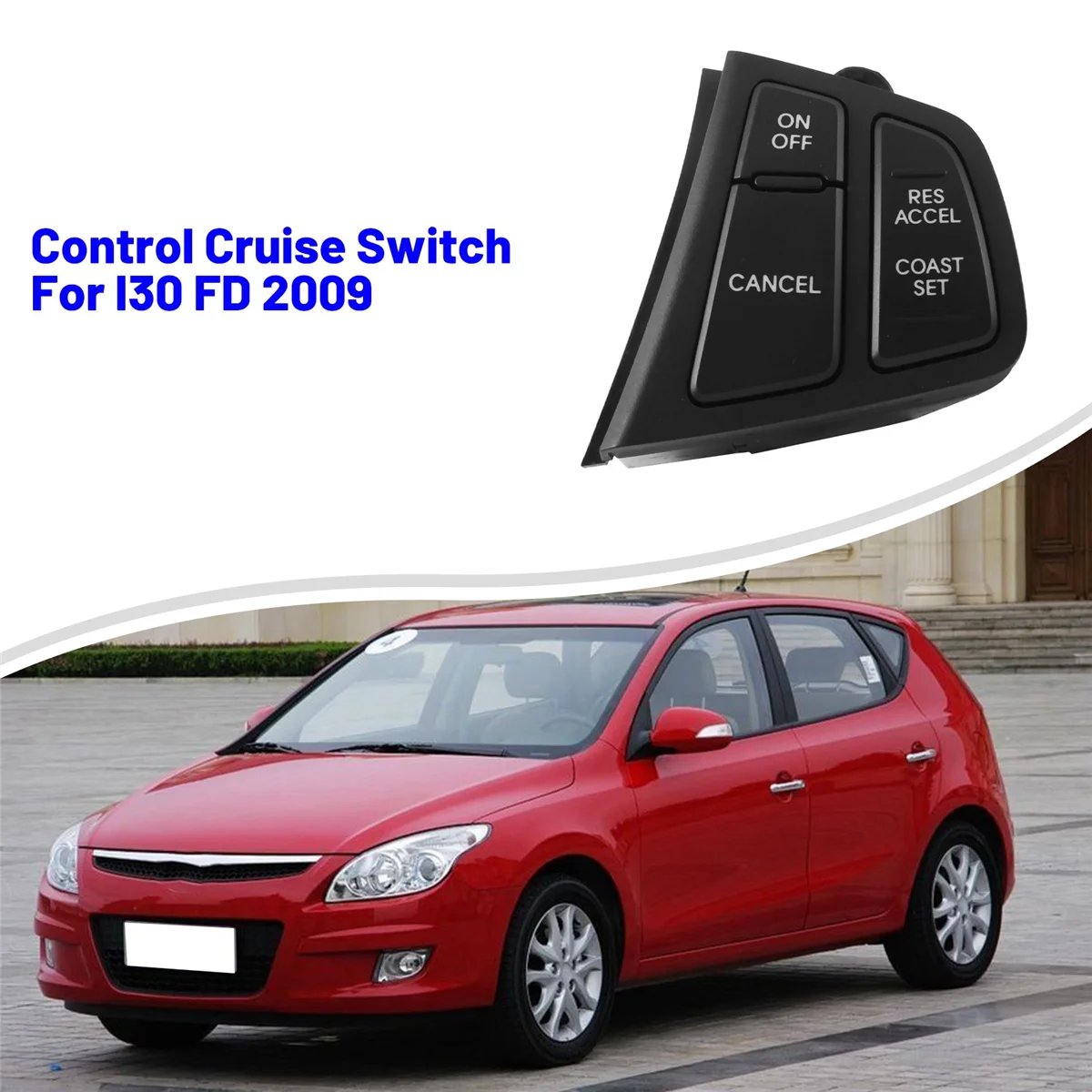 

96700-2R350 Car Steering Wheel Remote Control Cruise Switch for I30 2009