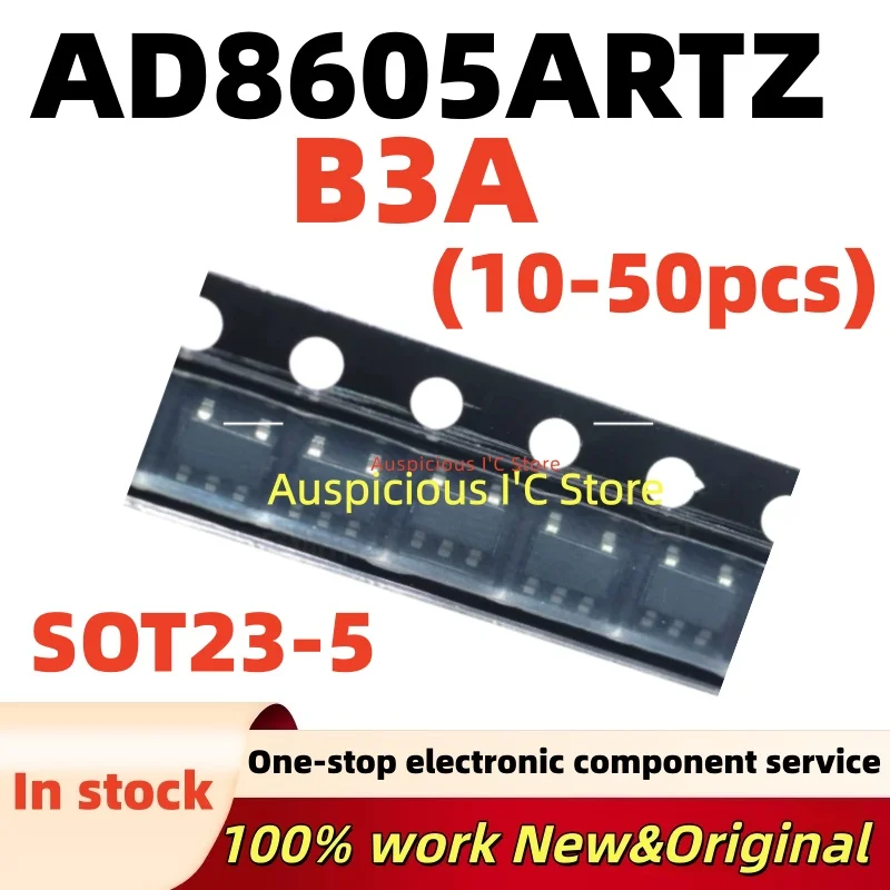 (10-50pcs) B3A AD8605 AD8605ARTZ AD8605ART AD8605AR SOT23-5