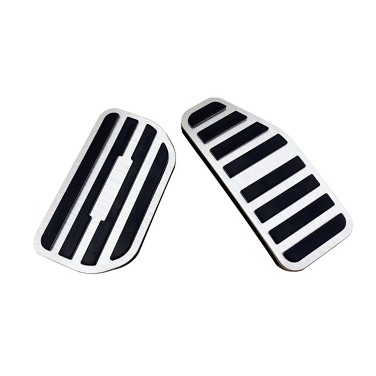 

For Suzuki Solio / Solio Bandit 2021-2023 Aluminum Alloy Anti-Slip Gas Pedal Brake Pedal Cover Interior Accessories