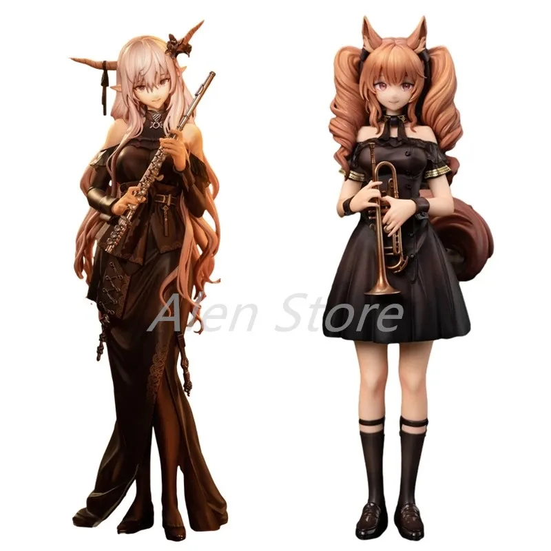 Arknights Anime Figure Angelina Figurine Angelina The Song of Long Voyage Statue Adult Collectible Model Decora Toy Gifts