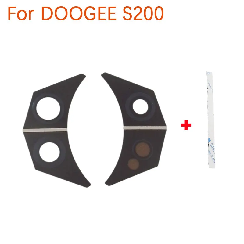 

New Original DOOGEE S200 Rear Camera Lens Cell Phone Left Right Back Camera Lens Glass Cover For DOOGEE S200 Smart Phone