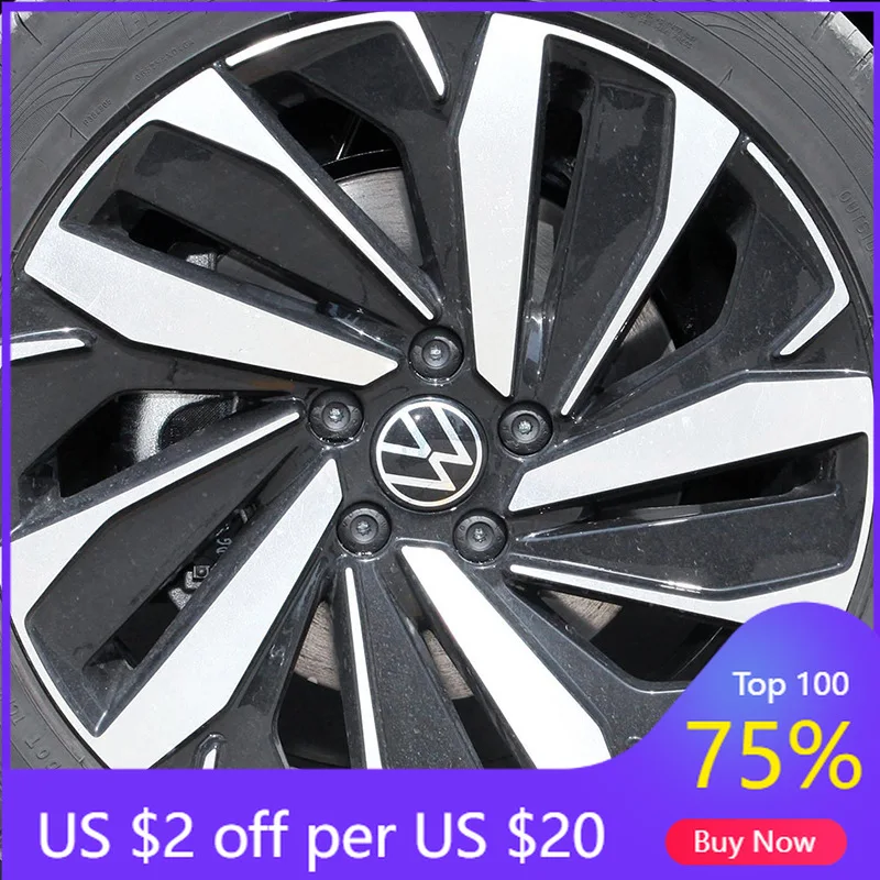 

VW GTI GOLF 2026 Hot For VW VOLKSWAGEN 4pcs Suitable for New Volkswagen Wheel Covers - New Lavida, Passat, Tacqua, Tiguan L - Mi