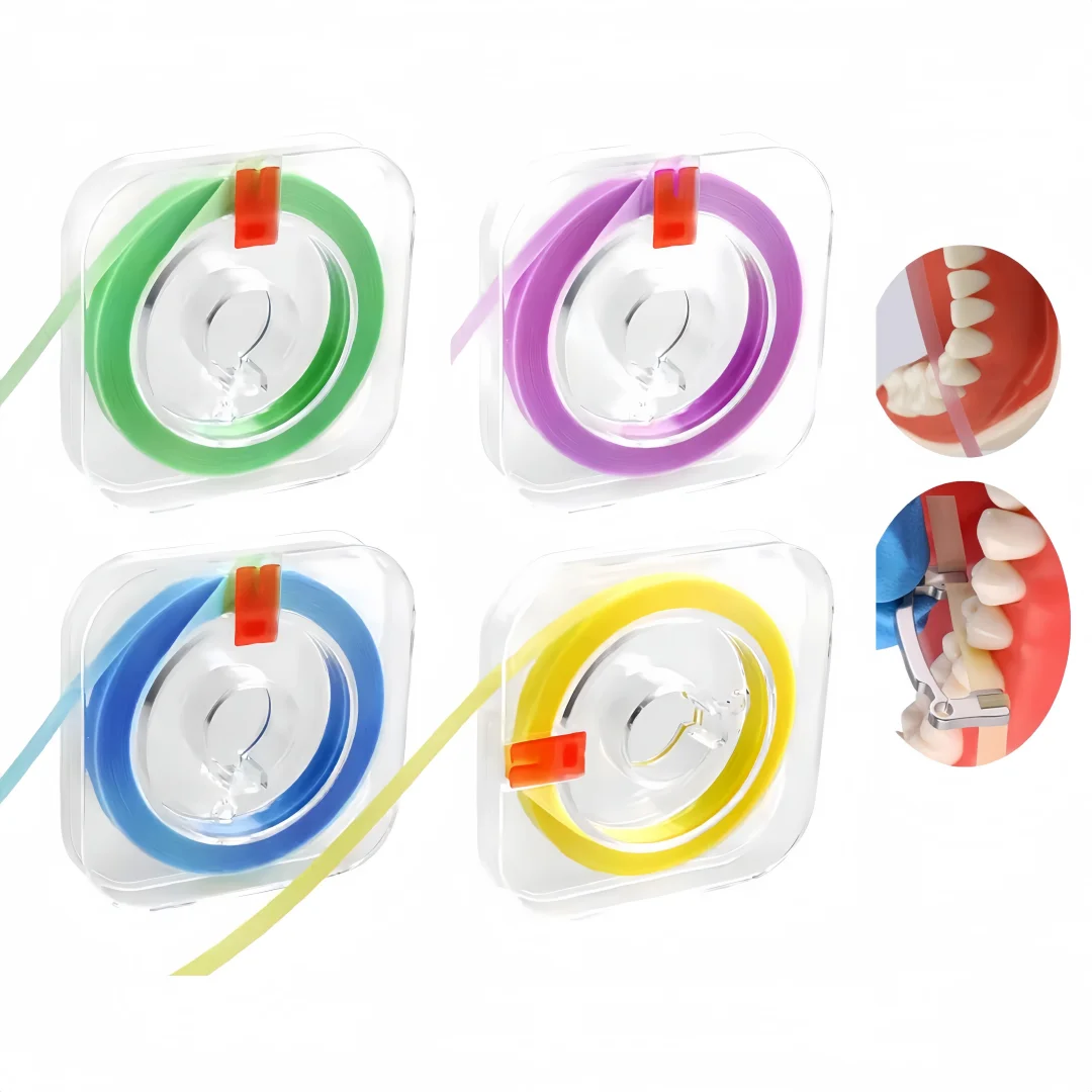 

1Roll Dental Resin Polishing Strip Orthodontic Polishing Strip Material Adjacent Opening Teeth Disposable Sand Strip Dental Tool