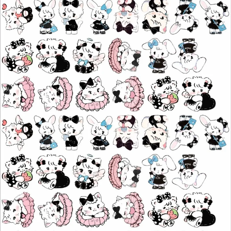 漫画巫女アクリルタブレット手作り DIY 材料パッチ猫と犬ヘアピンヘアアクセサリーキーホルダーペンダントギフト