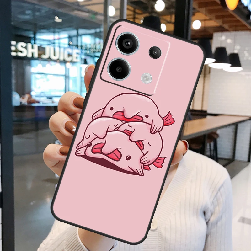 Blobfish Case For Xiaomi Redmi Note 12 11 9 10 13 Pro Plus 12S 11S 10S 9S Redmi 13 10C 12C 13C Cover