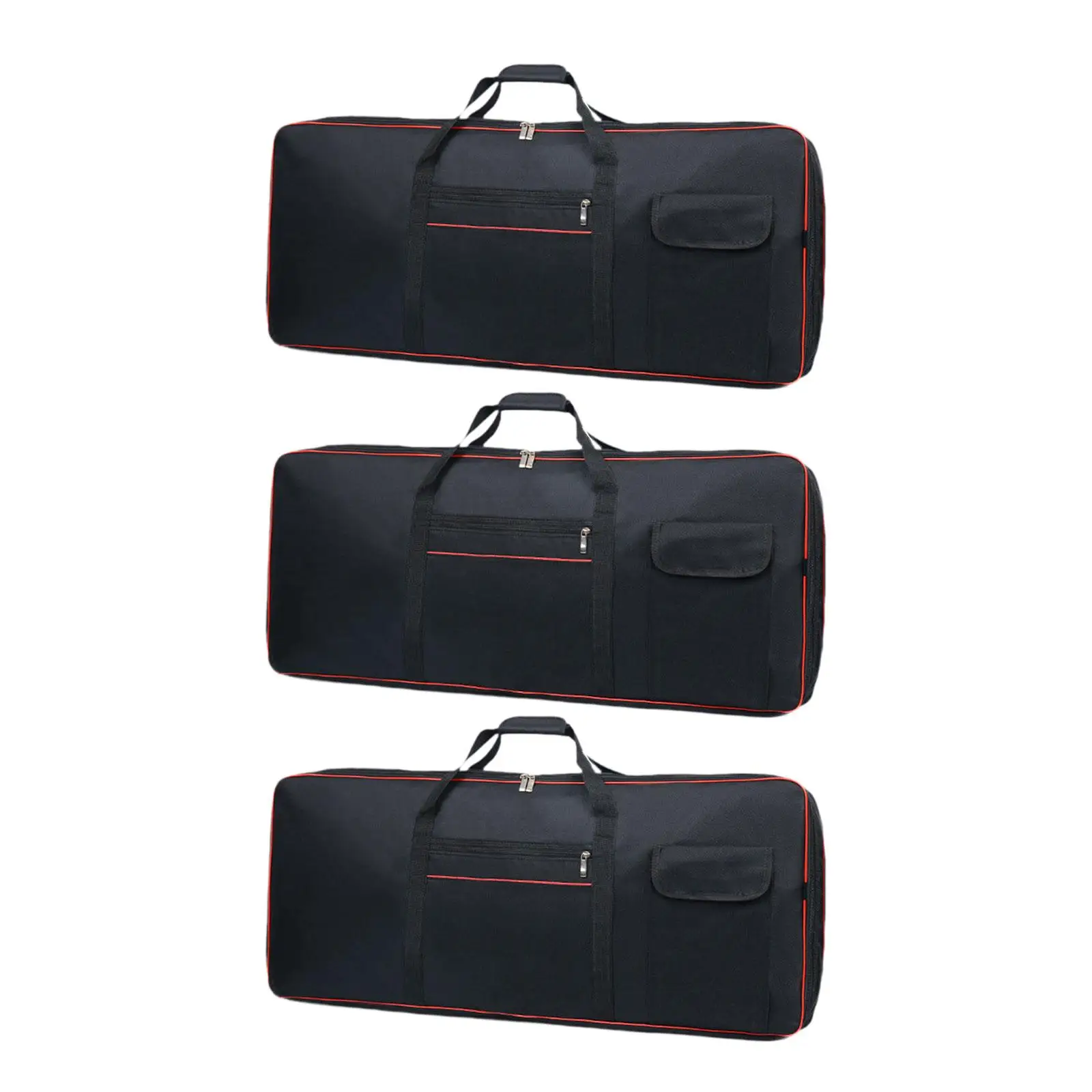 

61 Key Keyboard Gig Carrying Bag Oxford Cloth Comfortable Dustproof Breathable Protective Waterproof Cover with Handles