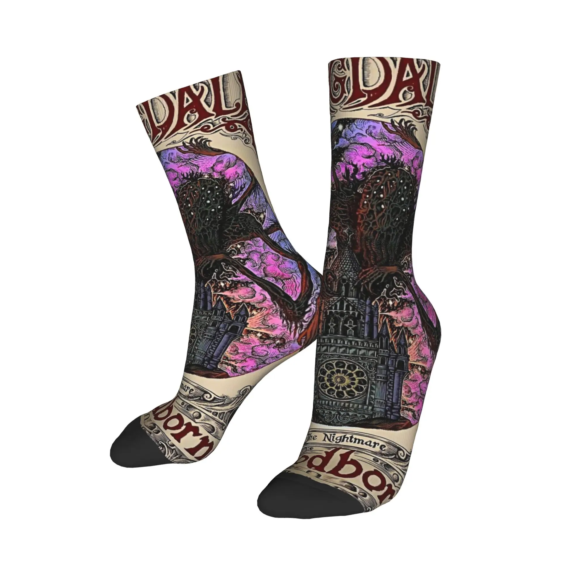 جوارب النفوس المظلمة المنقولة بالدم، جوارب مضادة للانزلاق للبالغين والرجال، جوارب رياضية خارجية قابلة للتنفس، جوارب شتوية بتصميم مضحك #3