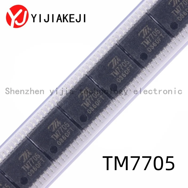 

10 шт. новый, оригинальный TM7705 TSSOP-16 16-битный аналого-цифровой преобразователь, аналого-цифровой преобразователь