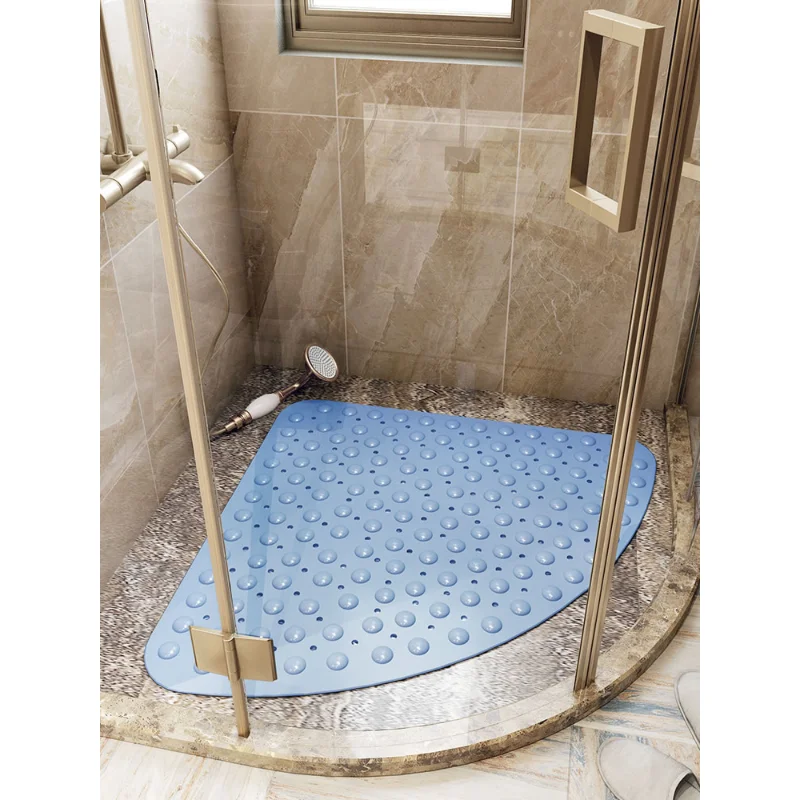 

Fan Unscented Bathroom Non-slip Mat Toilet Floor Mat Shower Room Mat Household Bath Toilet Foot Mat Bathroom Mat Simplicity Mat