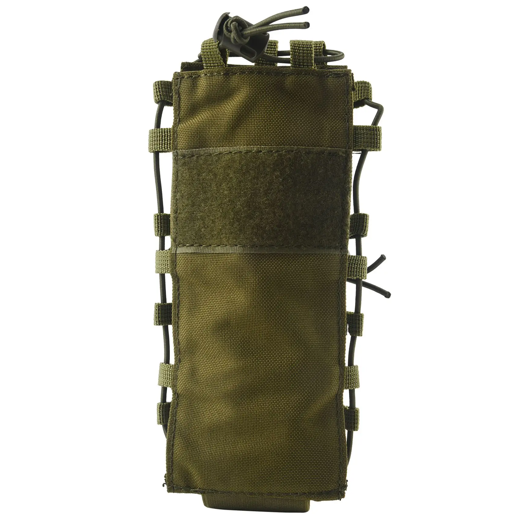 Bottle Holder Drinking Bottle Pouch Nylon Molle Water Bottle Holder For Cycling Running Outdoor Sports - Green