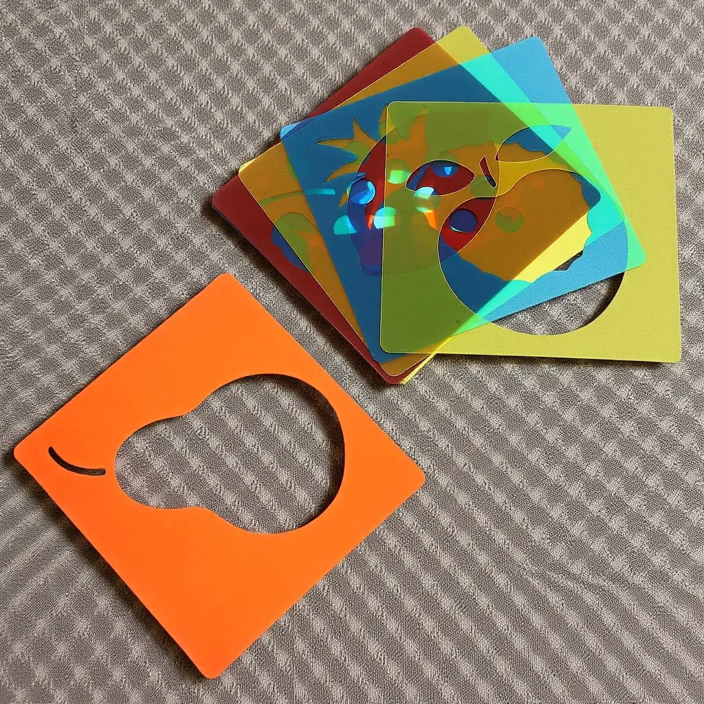 

Набор из 12 пластиковых трафаретов для рисования: геометрические фигуры, фрукты, овощи, для рисования мелом, для дневников и скрапбукинга