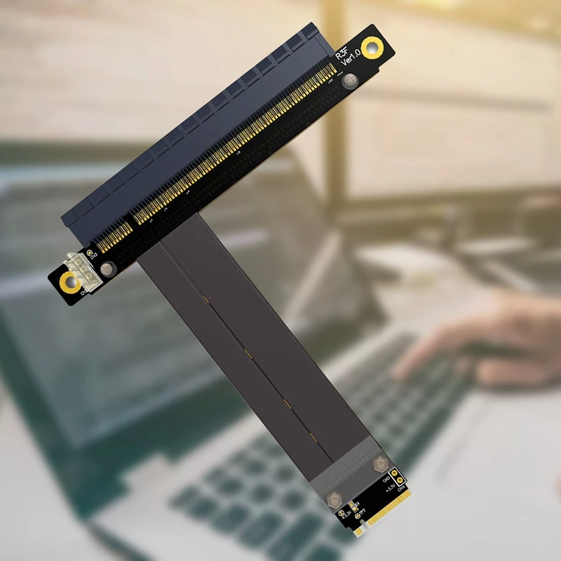 Удлинительный кабель R43SR M.2 NGFF Nvme Key M к PCIE X16, адаптер Riser для видеокарты 16X PCI-E для M.2 2230 2242 2260 2280
