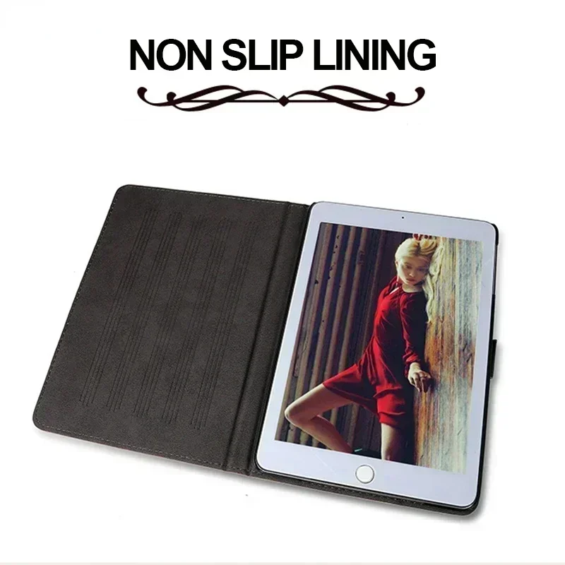 Funda Retro británica para iPad 2 3 4th 5 6 Air 1 2 Air 3 4 5 10,9 Pro 11 Mini 6 5 4th 3 2 1 iPad 7 8 9 10th cubierta de negocios esmerilada
