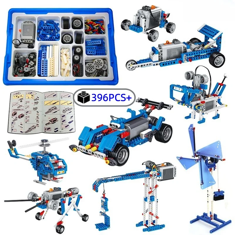 FUNXINEE Creatieve Technische Bouwstenen DIY Set MOC Kit Montage Stenen STEM Educatieve Leermodellen Vakantiecadeau Kinderen - afbeelding 2