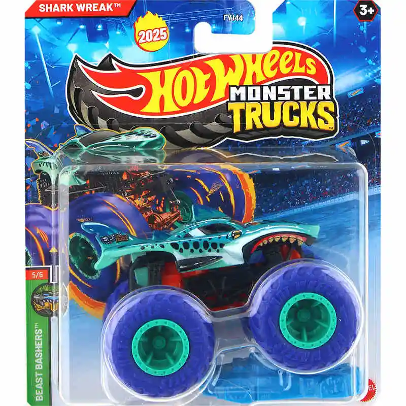 ล้อร้อนรถบรรทุกมอนสเตอร์จริงๆต้องไปรวมรถบด 1:64 Scale Die Castรุ่นของเล่นของขวัญ