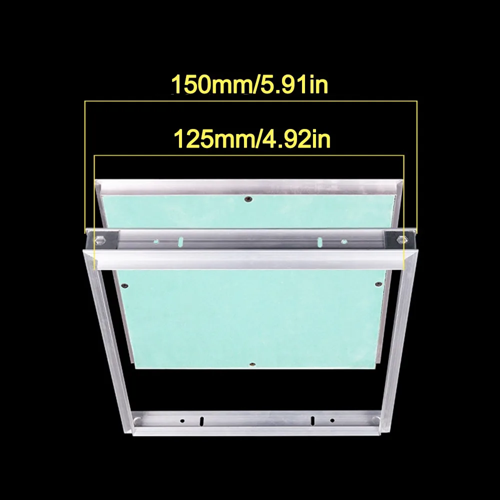 

Ревизионный люк из алюминиевого сплава для цементных плит, антикоррозийный, невидимый, влагостойкий, для потолка