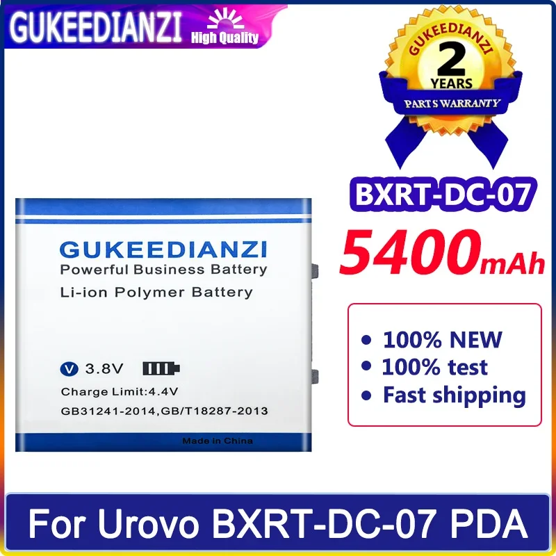 

Аккумулятор GUKEEDIANZI 5400mAh для Urovo BXRT-DC-07 PDA Bateria