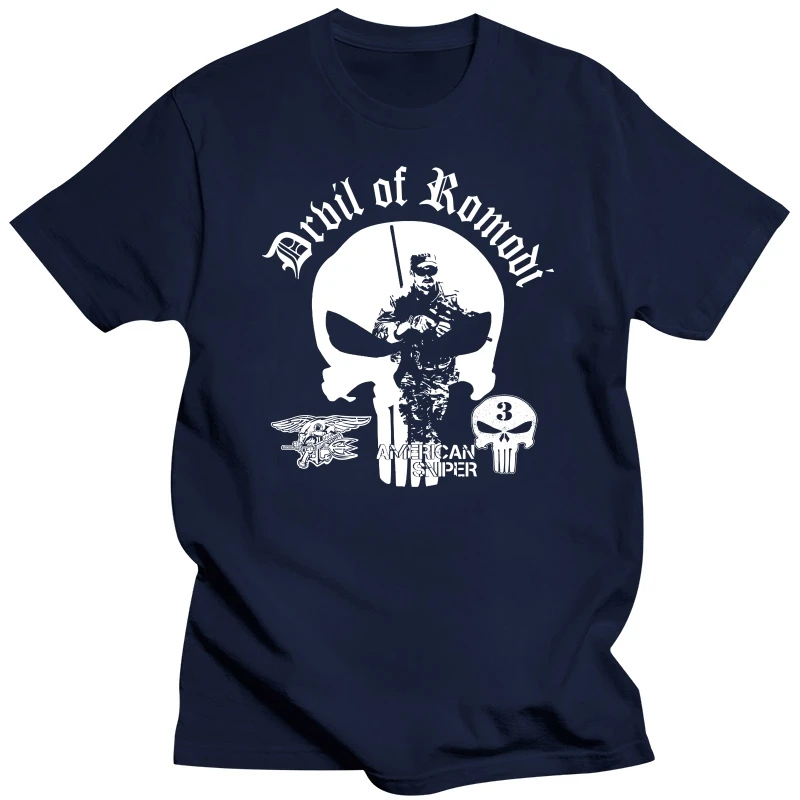 The Devil of Ramadi T-Shirt Olive Chris Kyles American Sniper Sniper CPO