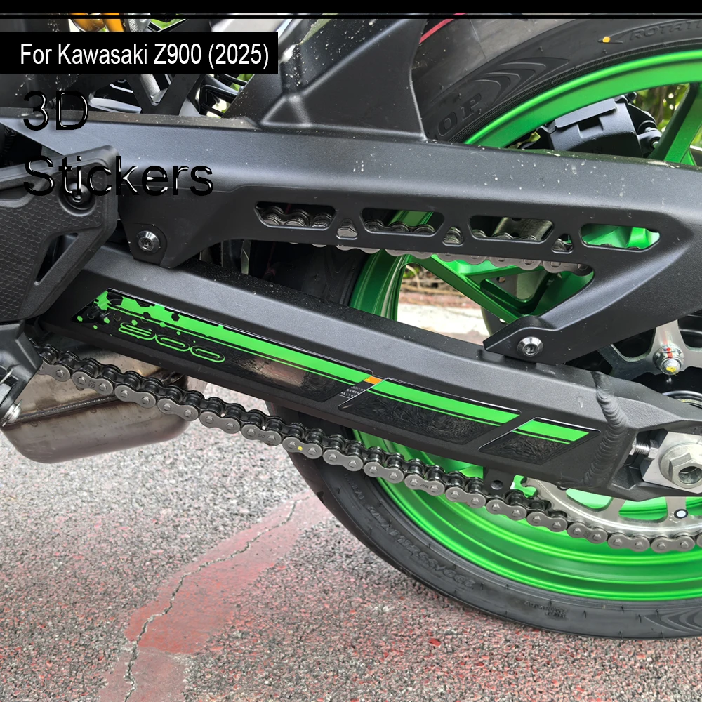 دراجة نارية لكاواساكي Z900 Z 900 SE 2025 2026 خزان الوسادة الغاز غطاء زيت الوقود طقم حماية هدية الحاجز يغطي ملصقات الشارات #6