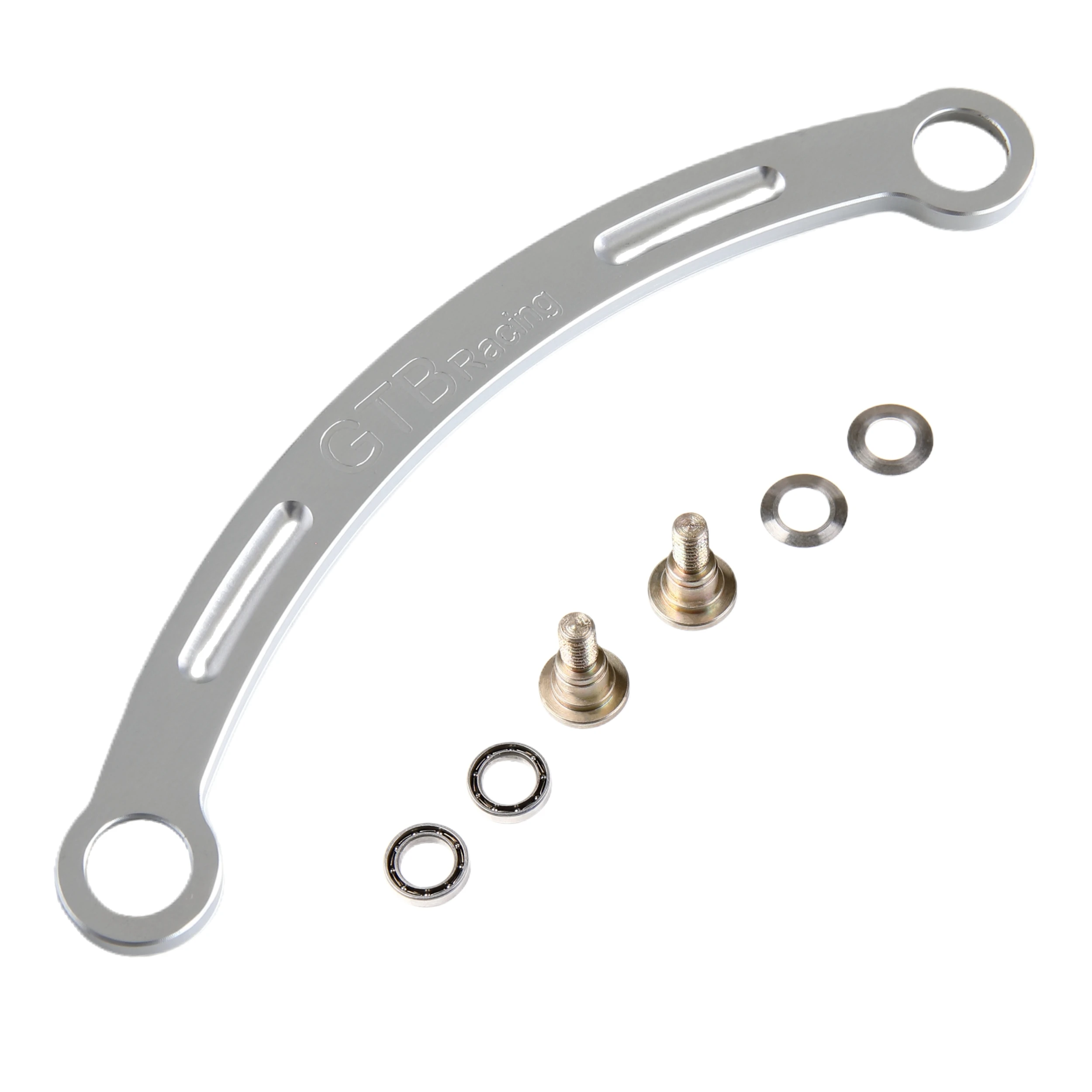 Gtbracing cnc aluminium lenker schlepp verbindungs platte für 1/5 rc auto losi 5ive t upgrade teil – Detail 1