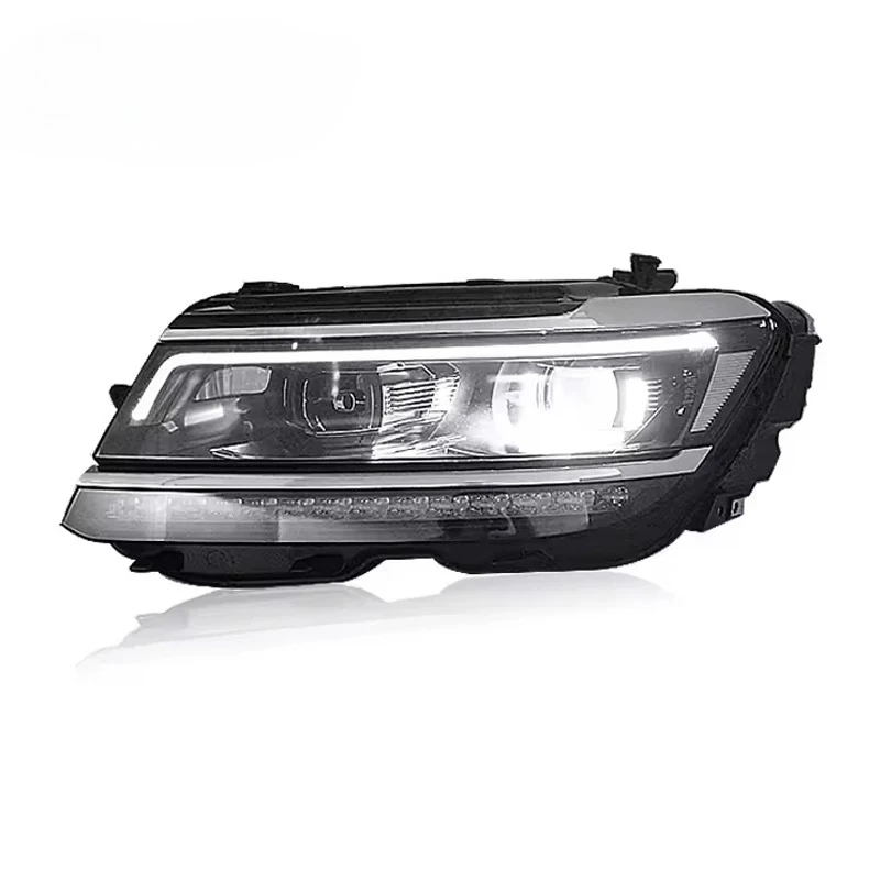 

SJC for VW Tiguan Headlights Assembly 2017-2021 Modified Headlamp LED High Low Beam Front Lights Car Accessories Plug and Play