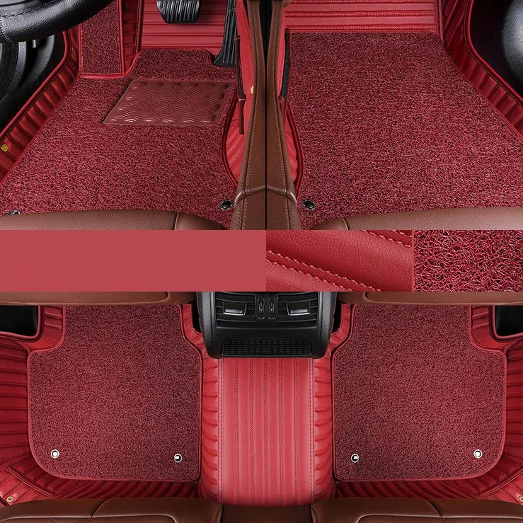High quality! Custom special car floor mats for Mercedes Benz GLA 35 AMG 2025-2020 waterproof double layers carpets for GLA35