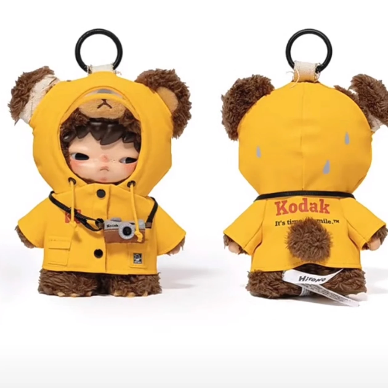 新品正規品 POP MART HIRONO X KODAK ビニール製ぬいぐるみペンダント