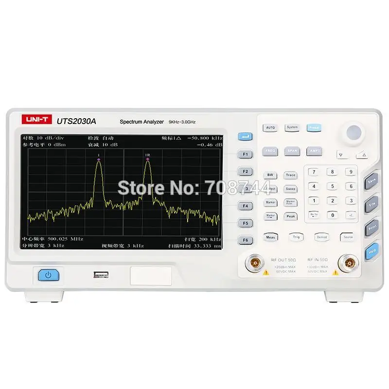 Fast Shipping, UNI-T 9k--3GHz Spectrum Analyzer Frequency Analyser UTS2030A Update from UTS2030 Top Quality Wholesale Price