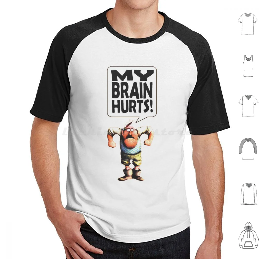

Mr Gumby-My Brain Hurts T Shirt Men Women Kids 6xl Mr Gumby Gumby Flying Circus Retro Vintage 1960s 1970s British