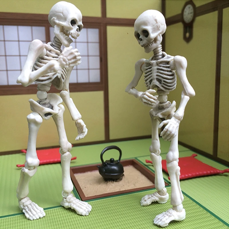 シミュレートされたフィギュア,人工頭蓋骨の骨格,可動式シニア骨