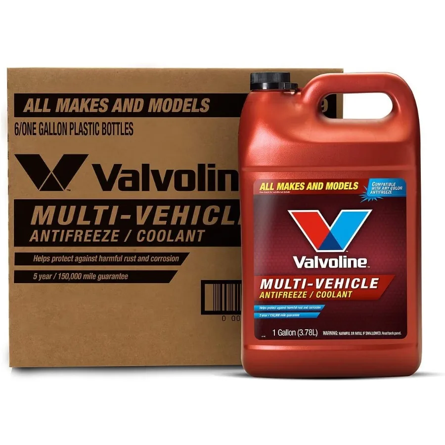 

Valvoline Multi-Vehicle Concentrate Antifreeze/Coolant 1 GA Case of 6 Formulated for Optimal Engine Cooling Performance Across