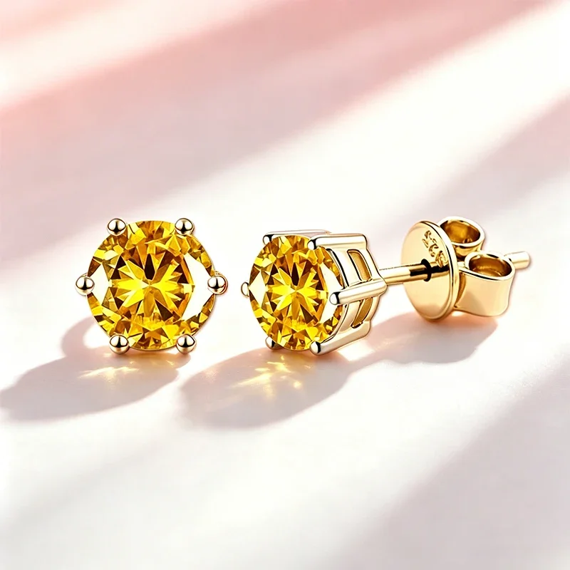Thumbnail 4 - #84 Latest Moissanite Stud Earrings Offers