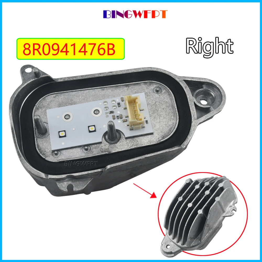 

8R0941475B 8R0941476B 8R0.941.475B 8R0.941.476B Светодиодный модуль фар DRL, блок управления, балласт для Audi Q5 LCL