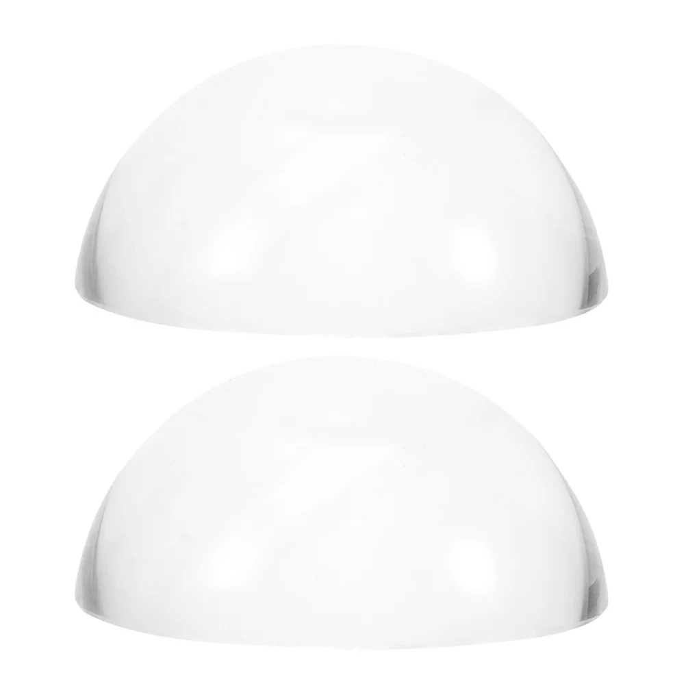 2 Stück Glaskuppel-Briefbeschwerer, Kalligraphie-Papiergewicht zum Malen, Schreiben, Üben, Nähen, Stoffgewichte, glatt, bequem, Hand