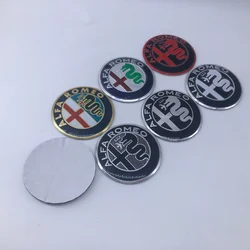 56mm Car Wheel Center Hub Caps Badge Sticker for Alfa Romeo Giulietta 147 Giulia Spider GT MiTo Stelvio 159 TZ3