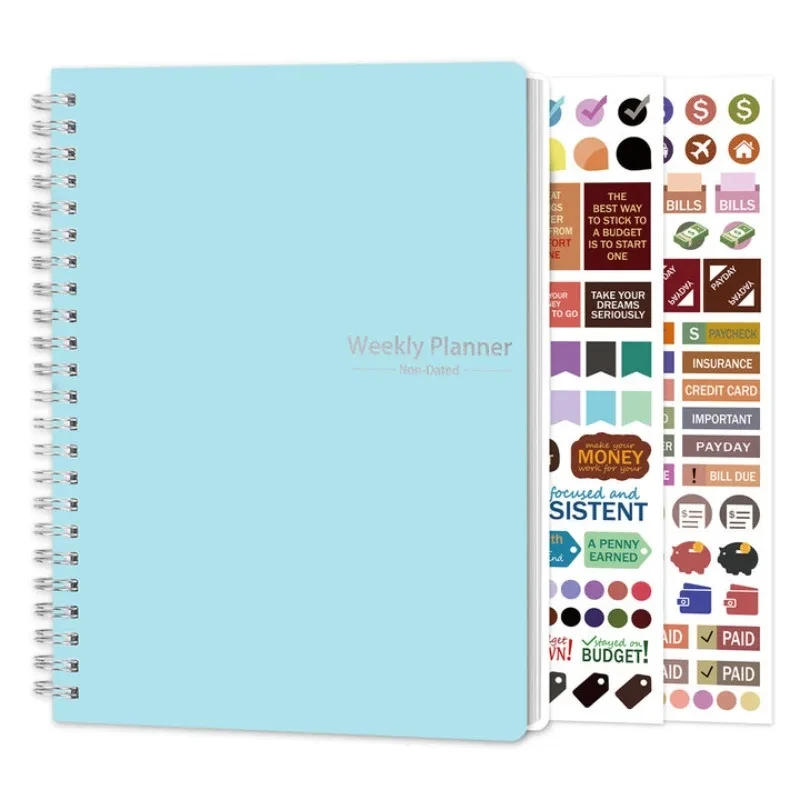 جدول أعمال Planifador semanal Block de notas A5، cuaderno 52، Planifador semanal، papelería، suministros escolares y de Ofic #1