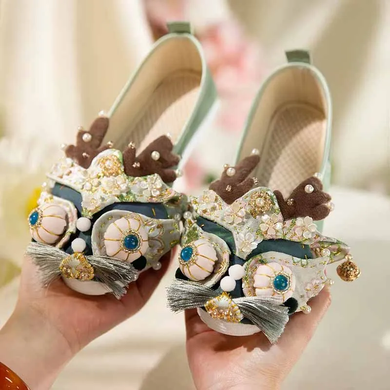 chinese-dragon-embroidered-hanfu-shoes-handmade-beaded-flat-loafers-traditional-folk-style-for-women