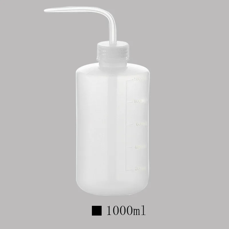 150/250/1000ml Capacity Tattoo Wash Clear White Plastic Green Soap Squeeze Bottle Laboratory Measuring Bottle