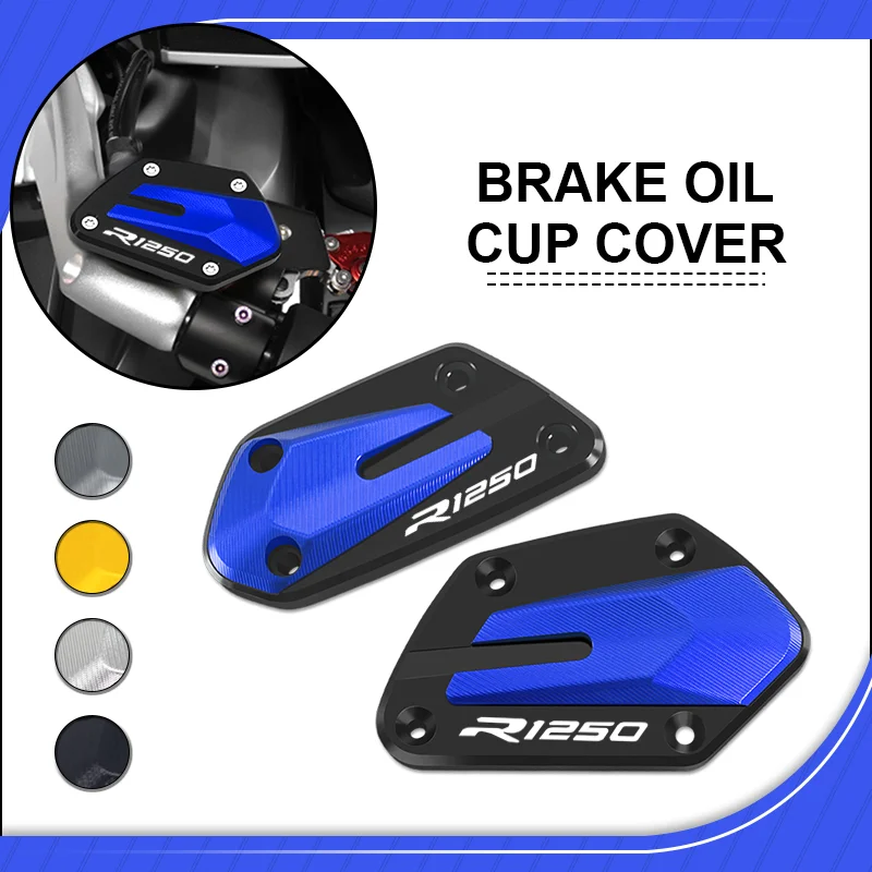 

r1250gs Motorbike Front Brake Clutch Fluid Reservoir Tank Cap Oil Cup Cover For R1250 R1250GS HP Adventure R1250R 1250RS 1250RT