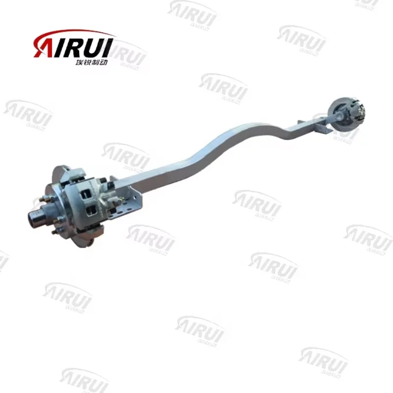 High Quality V-shape Kodiak style hydraulic disc brake torsion axle for boat trailer-AC13600300-WH