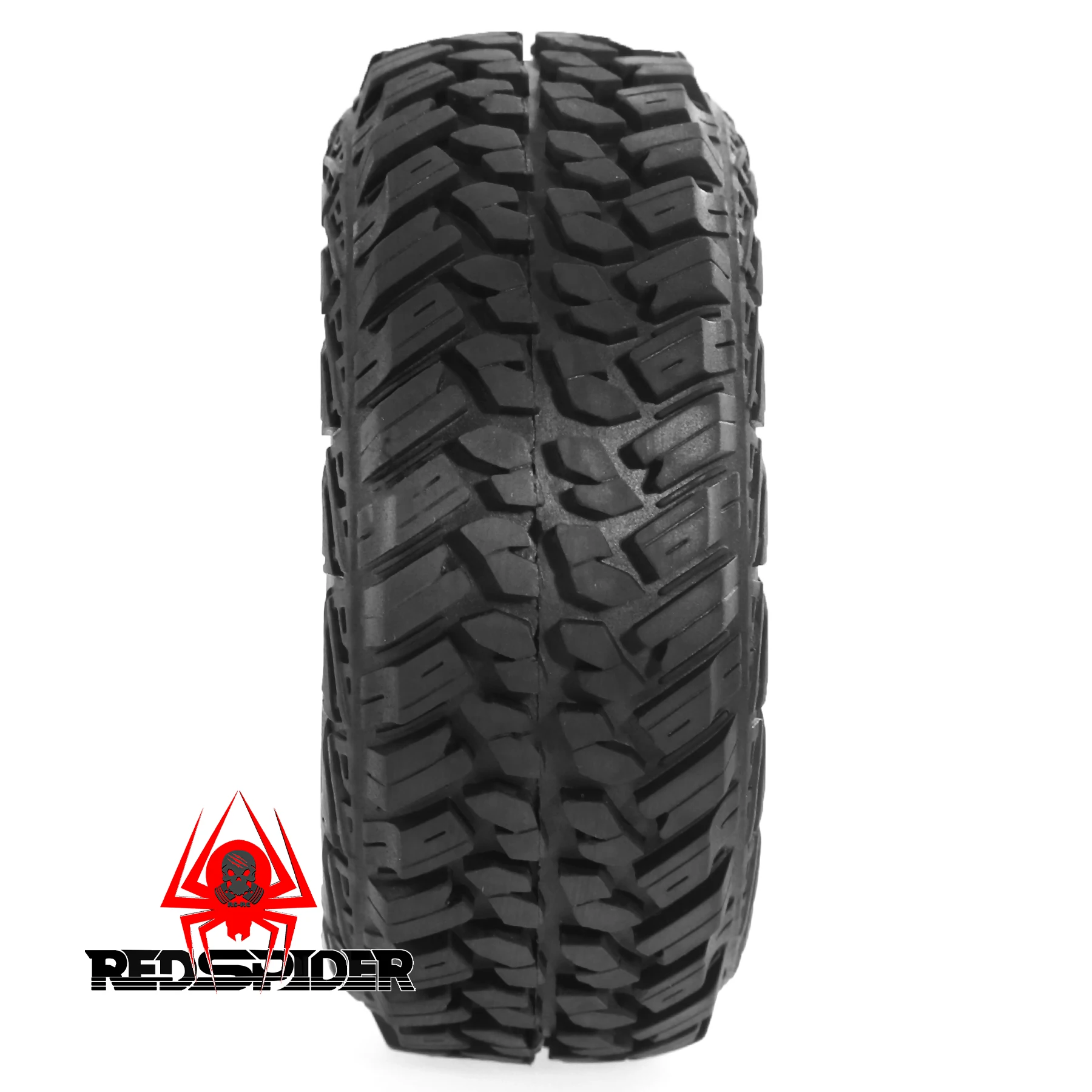 4 Stück 1,9'' weiche Gummi-All-Terrain-Crawler-Reifen für 1:10 Crawler Car Traxxas TRX4 Axial SCX10 II RC4WD D90 TF2 Tamiya CC01 Gen8