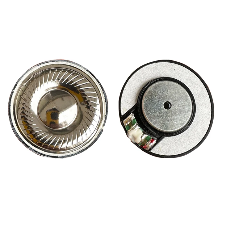 17Ohm Titanium Film Headphone Speaker 40MM Stereo Headset Driver For DIY Repair Parts 2PCS image 2