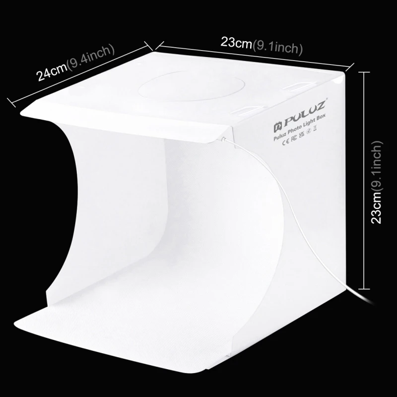 20*20cm Mini Folding Camera Photo Studio Soft Box Photography Light Tent kit lightroom Emart Diffuse Studio Softbox lightbox