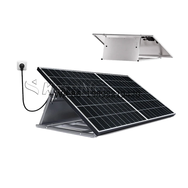 

European Warehouse Home Mini Solar on Grid System Photovoltaic Panel Balkonkraftwerk 600w Plug and Play