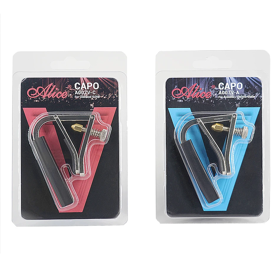 Alice A007V Zinc Alloy Guitar Capo for Acoustic Electric Classical Guitar